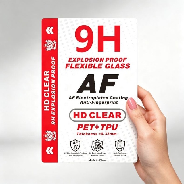 0.33MM 9H PET TPU Cutting Film 180x120MM High Hardness Screen Protector Material for Smart Film Cutter Machine