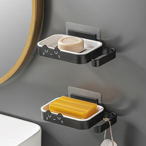 <span class=keywords><strong>Porte</strong></span>-éponge mural, en aluminium, avec crochet de suspension, pour la douche, la salle de bain et la cuisine, barre à <span class=keywords><strong>savon</strong></span> - Product Image 2