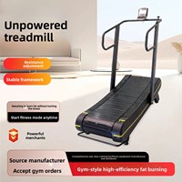 Cinta de correr mecánica portátil OEM de fábrica sin motor, sin enchufe, ecológica, máquina de fitness para quemar calorías, personalizable