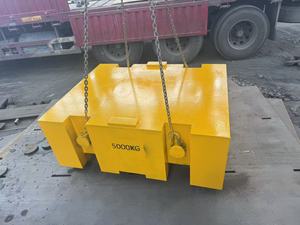 Pesas Patrón de Acero Galvanizado Veidt de 5000 kg OIML, Pesas de Contrapeso de 10 Toneladas con Punto de Apilamiento para Prueba de Carga, 5000 kg S - Product Image 4
