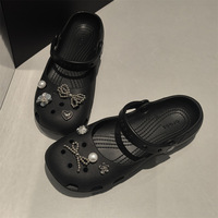 Ensemble de breloques pour chaussures en forme de cœur, fleur et nœud perlé argenté, accessoires décoratifs DIY détachables pour sabots et sandales à enfiler ajourées