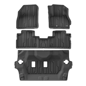 พรมปูพื้นรถยนต์มิตซูบิชิ เอ็กซ์แพนเดอร์ ครอส HEV ปี 23-25 พวงมาลัยขวา สำหรับทุกสภาพอากาศ วัสดุ TPE หนา 3.5 มม. 4 ชิ้น ทนทาน กันลื่น ครบชุด Coolcars - Product Image 1