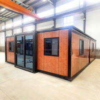 Bewegliches Containerhaus mit Schnellmontage Doppelflügel-Erweiterung SPC-Bodenbelag & Wasserdicht