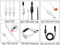 Sonde de surveillance de la qualité de l'eau 3 en 1 TDS capteur de température NTC machine d'aspiration d'hydrogène accessoires de détecteur d'eau