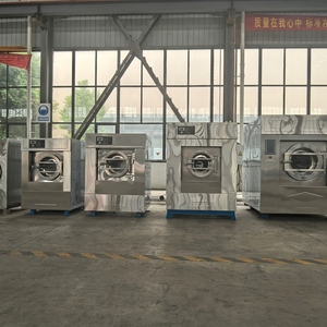 Laveuse-essoreuse industrielle 15 100 kg, machine de lavage automatique en acier inoxydable pour hôtel, hôpital, blanchisserie - Product Image 6