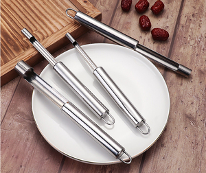 ที่คว้านผลไม้สแตนเลสอเนกประสงค์ Syh385 พร้อมใบมีดหยักคมสำหรับคว้านเชอร์รี่ <span class=keywords><strong>พุทรา</strong></span> <span class=keywords><strong>ลูก</strong></span>แพร์ และแอปเปิ้ล - Product Image 3