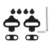 Adaptateur de plaque de fixation RIDERACE pour vélo, convertisseur de pédale de VTT SPD, plaque de serrage en cuivre sans clip pour chaussures Eggbeater