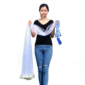 Bán Hot Mỹ đúc <span class=keywords><strong>Net</strong></span> <span class=keywords><strong>Nylon</strong></span> mono Lưới Đánh Cá lưới nhỏ cho sông cá ném <span class=keywords><strong>Net</strong></span> Bẫy Bắt Cá Rô Phi - Product Image 1