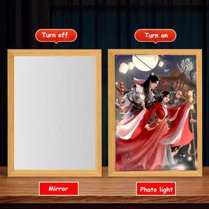 2024 nuovi arrivi personalizzati con immagine artistica a Led per pittura a specchio modello 3 luci luminose - Product Image 4