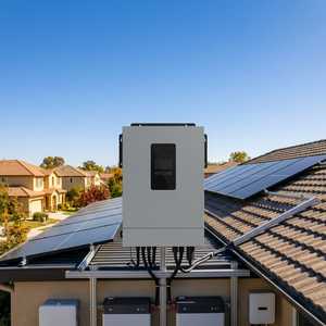 Système solaire hybride à onde sinusoïdale pure Sunphase Factory Direct 1,2 kW-12 kW avec batterie au plomb-acide/lithium 24 V, sortie simple SI200-24-3. - Product Image 4