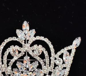 Broche de Pedrería para Concurso de Belleza, Broche de Corona - Product Image 3