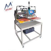Presse à chaud semi-automatique à entraînement hydraulique DSMC 40x40cm pour l'impression et le gaufrage sur cuir, t-shirts et tissus