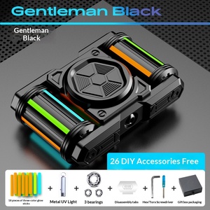 Tiebro Metal EDC Juego de Corte de Precisión, Giroscopio de Dedo, Tecnología Negra, Artefacto de Descompresión, Juguete Unisex, Caja de Regalo Creativa, 14+ Años - Product Image 6