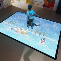 Projection interactive badine des jeux de plancher pour le centre commercial, centre d'enfants, terrain de jeu