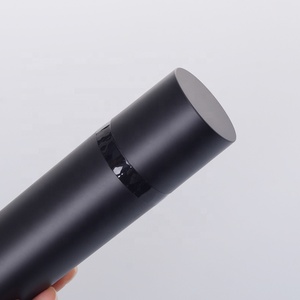 कस्टमाइज्ड ब्लैक एयरलेस पंप की बोतल 50 मिली 30 मिली 75 मिलीलीटर 100 मिलीलीटर गोल आकार एयरलेस लोशन बोतल - Product Image 5