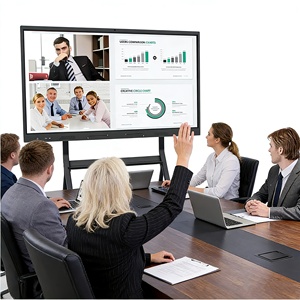 Pantalla Táctil LCD LED HDTV de 55 Pulgadas, Pizarra Blanca Educativa, Pantalla Interactiva Inteligente - Product Image 4