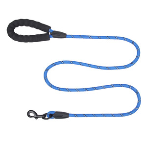Guinzaglio per Cani di Taglia Media Riflettente, Ecologico, Regolabile, in Poliestere Resistente, Tinta Unita, per Addestramento - Product Image 1