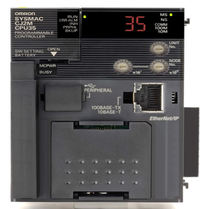 Unidad de CPU CJ2M-CPU32, 20K Pasos de Programación, 160K Palabras de Memoria de Datos, Puertos USB y Ethernet, E/S de Pulso, Experiencia Técnica Extensa con Dee - Product Image 1