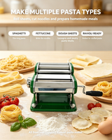Presse à pâte manuelle de 150 mm, machine à faire des nouilles, pour la cuisine et la boulangerie