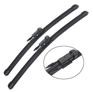 Spazzole tergicristallo per <span class=keywords><strong>Seat</strong></span> <span class=keywords><strong>Leon</strong></span> MK2 2005-2012, <span class=keywords><strong>tergicristalli</strong></span> anteriori 26"+26"R, accessori auto - Product Image 1