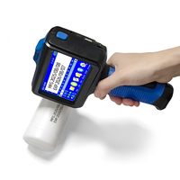 Impresora de Inyección de Tinta Portátil Manual con Pantalla Táctil de 12.7 mm, Impresora de Inyección de Tinta para Codificación de Fechas de Caducidad, Mini Impresoras de Bolsillo de Secado Rápido