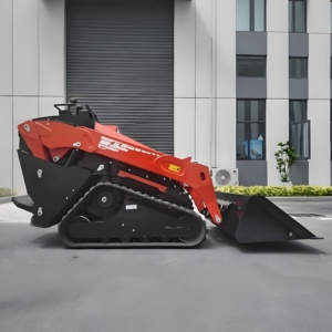 Hot <strong>Sale</strong> 650Kg Loading 25HP Diesel Mini Skid Steer EPA Kubota Engine Mini Tracked Skid Steer Loader with <strong>Digger</strong> - Product Image 2