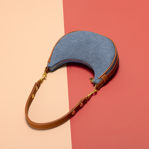 Novedades 2026: Bolso de Moda para Mujer, Estilo Casual de Mezclilla, Versátil, Tipo Bandolera - Product Image 2