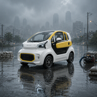 Voiture électrique économique fabriquée en Chine par BAIMA, 4 places, 1500W, 60V-72V, freins à disque doubles, longue autonomie, véhicule à basse vitesse pour la famille