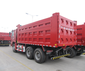 Vente chaude lumière 6x4 Diesel Transmission automatique direction gauche arrière utilisé Howo camion à benne basculante Shacman camion à benne basculante Howo camion à benne basculante - Product Image 3