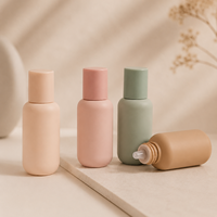 Bouteilles en plastique HDPE personnalisées de 30 ml, 40 ml, 50 ml pour primer, crème solaire, fond de teint, lotion, emballage en plastique