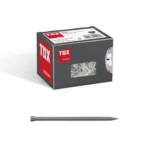 Clavos TOX 1,4X25mm (400g) pasadores de alambre, en blanco con cabezal de compresión (DIN 1152) - Product Image 1