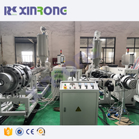 Xinrongplastique — Machine à Extrusion/fabrication de tuyaux, ligne de Production de conduits, HDPE, PP, PE, 63-160MM