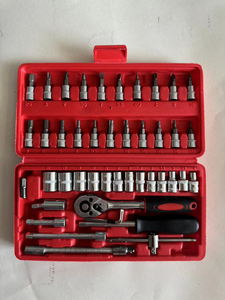 46Pcs Đa Chức Năng Nhỏ Dụng Cụ Cầm Tay Phổ Hướng Dẫn Sử Dụng Ô Tô Sửa Chữa Cờ Lê Thiết Lập Bao Gồm Ổ Cắm Thiết Lập Trường Hợp Khó Cứng OEM - Product Image 4