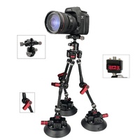 Support de fixation à ventouse pour voiture 2025, bras magique 11'' pour la photographie en extérieur, avec trous de montage ARRI 1/4'' et 3/8''