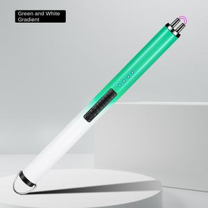 Briquet à arc de charge intelligent USB coloré plus récent cadeau d'affaires pour poêle et <span class=keywords><strong>bougie</strong></span> utilisation pour cigarette - Product Image 6