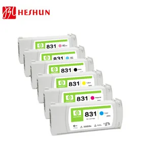 HESHUN-chip de una sola vez para impresora, 831, 831A, látex 310/330/360/370/315/335/365/375/560/570