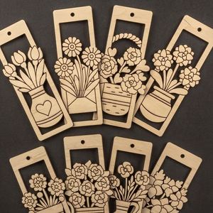 จำหน่ายตรงจากโรงงาน แผ่นไม้ดิบหลากหลายรูปทรง สำหรับงาน DIY ทำกล่องไม้ ทำที่คั่นหนังสือ ระบายสี และตกแต่ง - Product Image 2