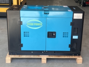 เครื่องกำเนิดไฟฟ้าดีเซลแบบพกพาขนาด 12KW 15KVA 120V 240V แบบเงียบพิเศษ พร้อมรีโมทสตาร์ท สำหรับสำรองไฟบ้าน - Product Image 4
