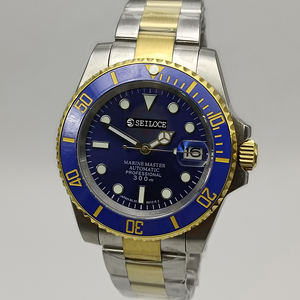 Montre SEILOCE avec mouvement NH35 complet, cristal saphir, lunette en céramique, étanche à 100 mètres - Product Image 4