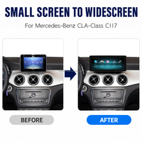 Écran tactile de 10,25 pouces pour Mercedes Benz CLA C117 X117 GLA X156, écran Linux, CarPlay sans fil, Android Auto, autoradio