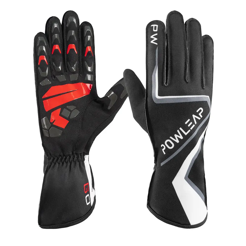 Comfortable Breathable Custom Racing Gloves Extended