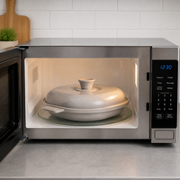 Four à micro-ondes pour cuisson et pâtisserie sans adhérence, avec plateau facile à nettoyer, récipient alimentaire pour des repas rapides et sains, approvisionnement direct usine