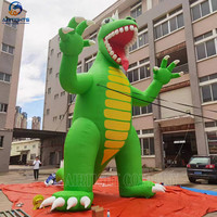 Chine Fabricant Prix de gros Godzilla Ballon 8m de haut Ballon gonflable de dinosaure pour la publicité