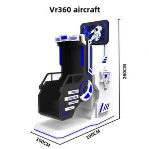 แท่นหมุน VR360 แบบเดี่ยว อุปกรณ์จำลอง VR ในร่มขนาดใหญ่ พร้อมที่นั่งหมุนได้  ประสบการณ์เสมือนจริงแบบโซมาโตเซนเซอรี  คุณสมบัติห้องจำลองประสบการณ์ - Product Image 2