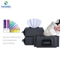 Lingettes nettoyantes pour chaussures OEM, fournisseur, marque privée, lingettes humides pour baskets
