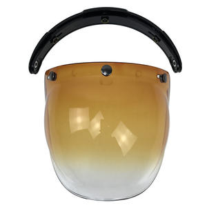 <b>Helmet</b> <b>Accessories</b> <b>Helmet</b> Colored Gradient Lens Windproof and Sun-proof Lens with Bracket - Product Image 3