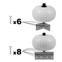 STARRYHEART Bateau Fender Dock Pro Gonflable Dock Droit ou Coin Montage Bateau Fender Roues