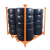 Étagère de stockage de pneus de camion multi-niveaux professionnelle de haute qualité, pratique, en acier, avec protection contre la corrosion, pour usage industriel