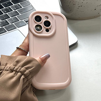 Étui de téléphone portable ELGZ en TPU liquide antichoc et étanche pour 15 Pro Max avec support de caméra à chargement sans fil (personnalisé)
