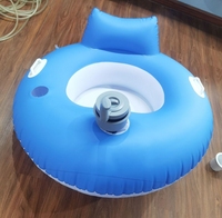 Chaise longue gonflable de l'eau piscine tube flottant bateau PVC chaise d'eau pour la natation rivière Rafting